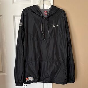 Nike Lacrosse Men's Fit Dry Charcoal Windbreaker Jacket